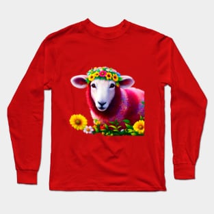 The Cutest Sheep Long Sleeve T-Shirt